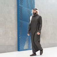 حذاء (DAILY) عملي بجلد فاخر اللون البني