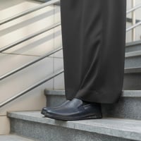 حذاء (DAILY) Comfort جلد بقر طبيعي باللون الكحلي