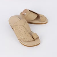 حذاء سعودي مختلف جلد النعام الطبيعي 3rd Collection