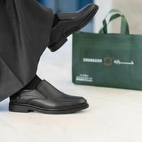 حذاء (CLASSIC) Dress جلد بقر طبيعي باللون الأسود