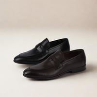 حذاء كاجول Dress فلات جلد بقر طبيعي (0210)