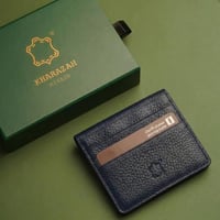 محفظة كلاسيكية باللون الكحلي