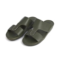 حذاء KHALIJYA كاجول مكسو كامل بجلد البقر الطبيعي