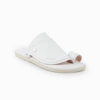 حذاء سعودي كاجول بريميوم جلد البقر باللون الأبيض 7...