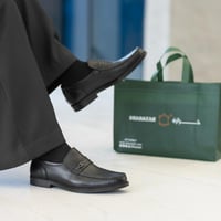 حذاء (CLASSIC) Dress جلد بقر طبيعي باللون الأسود