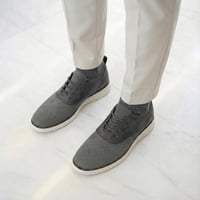 حذاء (DAILY) كاجول عصري بتصميم فاخر باللون الرمادي