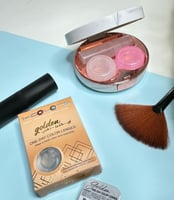 عدسات ذهبي هازال