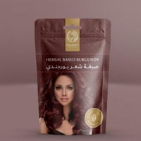 صبغة حناء بورجندي(عنابي)- 100 جرام - من زينة بيوتي