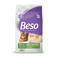 بيسو طعام جاف للقطط بالدجاج ولحم الضأن 7.5كيلو