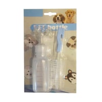 رضاعة للقطط والكلاب مع فرشاة تنظيف 50 مللي