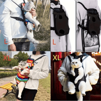 حقيبة ظهر لحمل القطط والجراء قابلة للتعديل