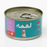 لقمة طعام رطب للقطط البالغة والكيتن دجاج بالمرق 85...