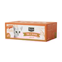 كت كات مجموعة معلبات طعام رطب للقطط تونا مع السالم...