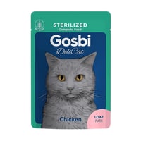 Gosbi اكل رطب للقطط المعقمة بالدجاج 70جرام