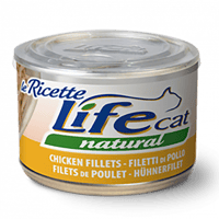 لايف كات طعام رطب شرائح الدجاج 150 جرام