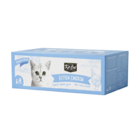 كت كات مجموعة معلبات طعام رطب للقطط الصغيرة دجاج ب...