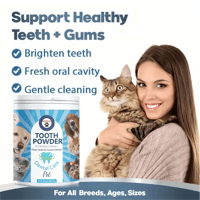 مسحوق أسنان يزيل الترسبات ورائحة الفم الكريهة ويبي...