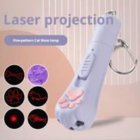 لعبة ليزر بأشكال نور مختلفة قابل للشحن USB