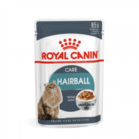 رويال كانين HAIRBALL اظرف طعام رطب للقطط تمنع تكوي...