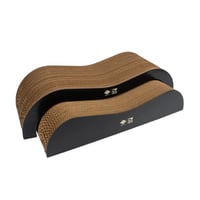 خداشة قطعتين من الكرتون المموج مع جوانب MDFلمظهر ف...