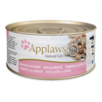 كرتون ابلاوز طعام رطب للقطط شرائح التونا مع الجمبر...