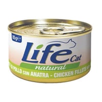 لايف كات طعام رطب شرائح الدجاج مع البط 85 جرام