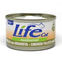 لايف كات طعام رطب دجاج فيليه مع لوبستر 85 جرام