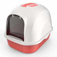 ليتر بوكس مغلق حجم كبير مع مجرفة وفلتر ماص للروائح...