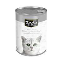 كيت كات طعام رطب للقطط تونا و صغار السمك 400 جرام