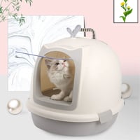 ليتر بوكس مغلق بتصميم انيق حجم كبير مع مجرفة