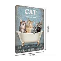 لوحة ديكور جدارية بتصميم انيق من الالمونيوم مقاس A...