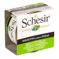 شيزر طعام رطب التونا مع فيلية الدجاج 85غ