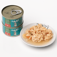 لقمة طعام رطب للقطط البالغة والكيتن دجاج مع خضار ب...