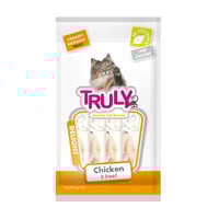 TRULY مكافأت الدجاج ولحم البقر للقطط (5×14 جرام)