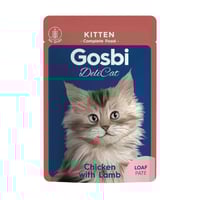 Gosbi اكل رطب للقطط الصغيرة بالدجاج ولحم الضأن مهر...