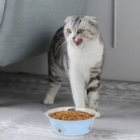 صحن ستاليس حجم كبير برسومات والوان مختلفة للقطط وا...