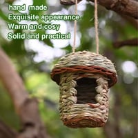 عش للطيور من السعف حجم كبير