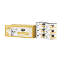 كت كات مجموعة معلبات طعام رطب للقطط دجاج مع تونا ب...