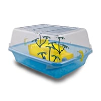 حوض سلاحف بلاستيك مع اشجار زينة باالوان متعددة ( 2...