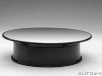 قاعدة عرض دائرية 20 سم صغير مع سطح مرايا اوتوارت 9...