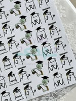 استكر DTF اسطح فيسات تخرج