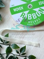 شريط مخمل سكري عرض 1.3 سم