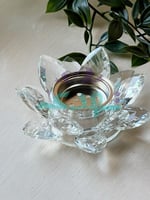 6 مباخر كرستال وردة