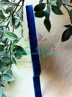 شريط مخمل كحلي عرض 1.3 سم