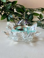 6 مباخر كرستال وردة