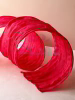 قماش الفن التجريدي أحمر