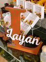 حرف ثري دي مع اسم