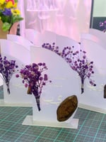 باقة ورد طبيعي مجفف ميني