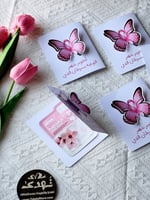 6 كروت ماسك زهرة الكرز