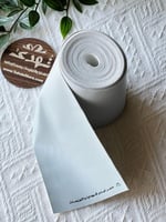 شريط جلد رمادي عرض 10 سم